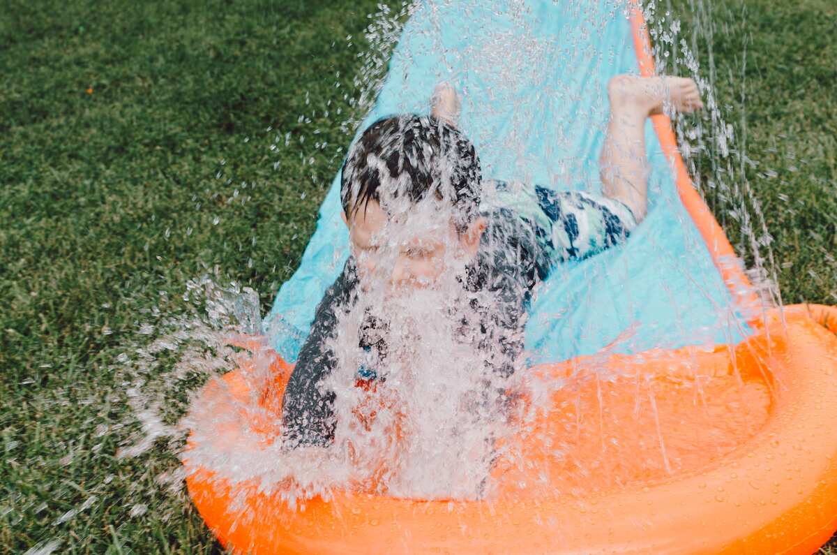 kids slip and slides