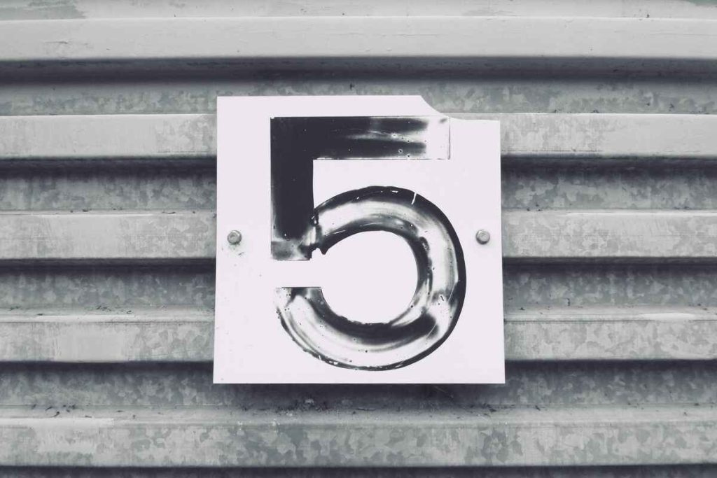 names that mean five